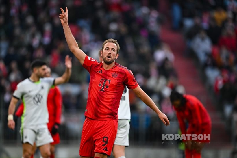 Harry Kane, 2025-01-18 FC Bayern Muenchen vs VfL Wolfsburg